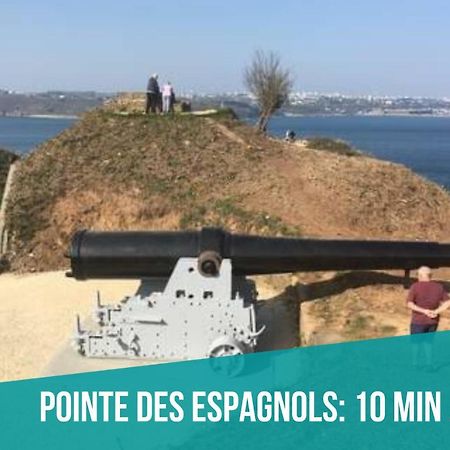Authentique Penty Au Coeur Du Bourg Daire Roscanvel Dış mekan fotoğraf