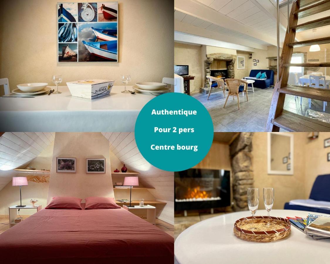 Authentique Penty Au Coeur Du Bourg Daire Roscanvel Dış mekan fotoğraf