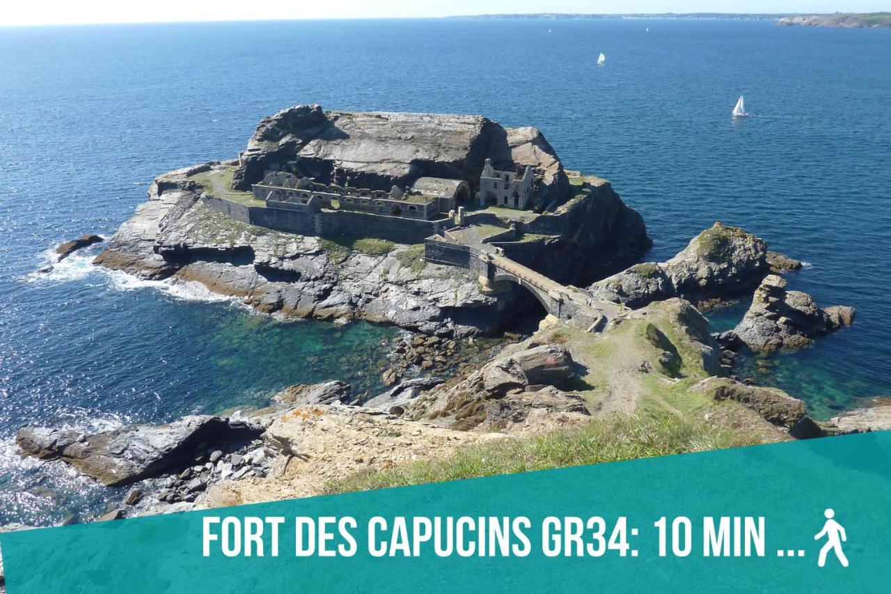 Authentique Penty Au Coeur Du Bourg Daire Roscanvel Dış mekan fotoğraf